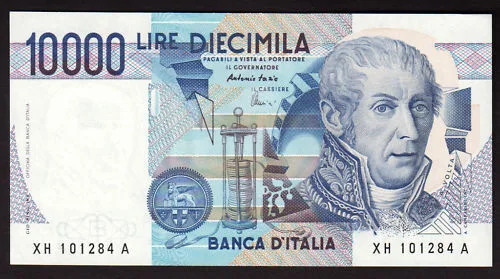ITALIA 10.000 Lire Sostitutiva SERIE XH 1999 Fds #BI 6.