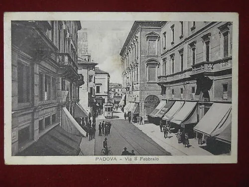 PADOVA – VIA 8 FEBBRAIO – ANNI 30 VIAGGIATA #4304