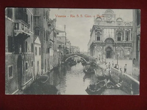 VENEZIA Rio SS. Giovanni e Paolo non viaggiata “900 #10000