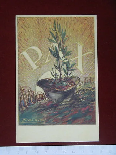 illustrata MAUZAN – Pax Dopo la Tempesta – non viaggiata anni 10 #4114