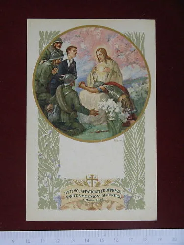 illustrata CONTI G.B. – Pro Assistenza Soldati no viaggiata anni 10 #4130