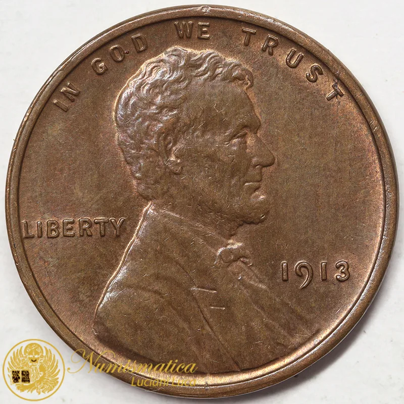 STATI UNITI 1 CENT 1913 Lincoln #7130