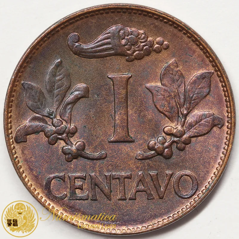 COLOMBIA 1 Centavo 1967 #7486