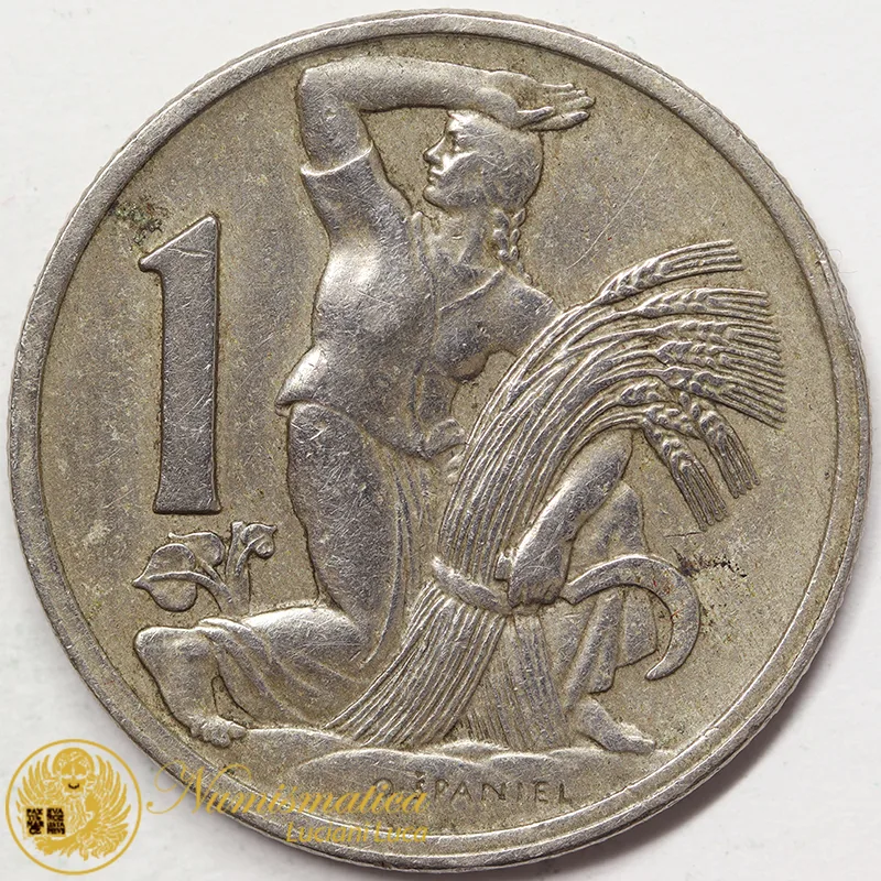 CECOSLOVACCHIA 1 Koruna 1922 #5711