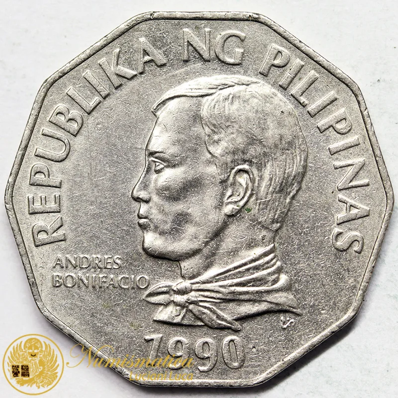 FILIPPINE 2 PISO 1990 Nichel #758