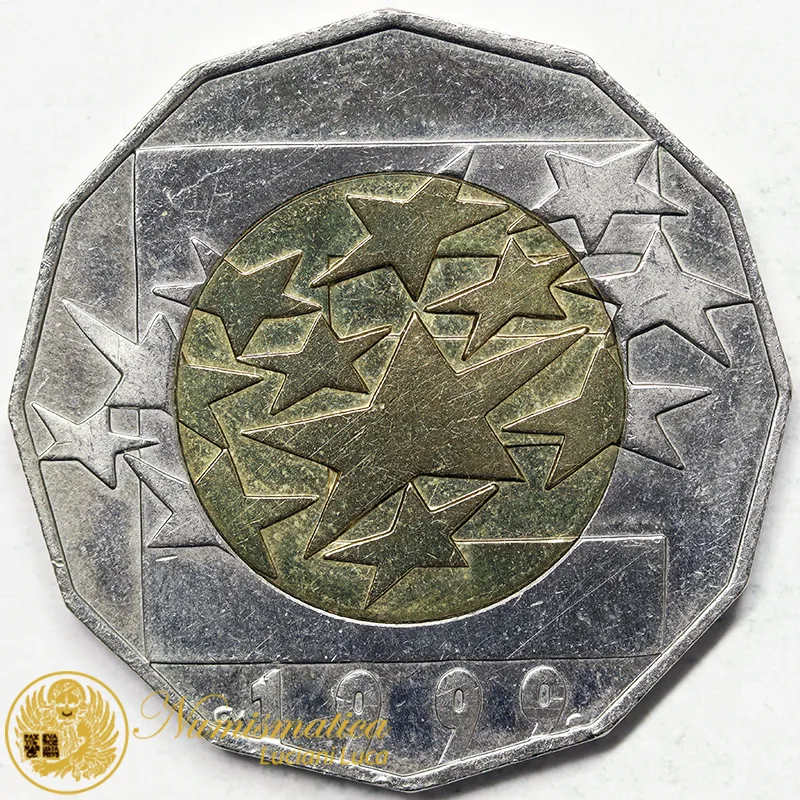CROAZIA 25 Kune 1999 Introduzione Euro in Europa #773