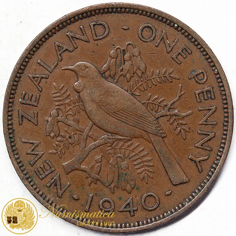 NUOVA ZELANDA 1 Penny 1940 #783