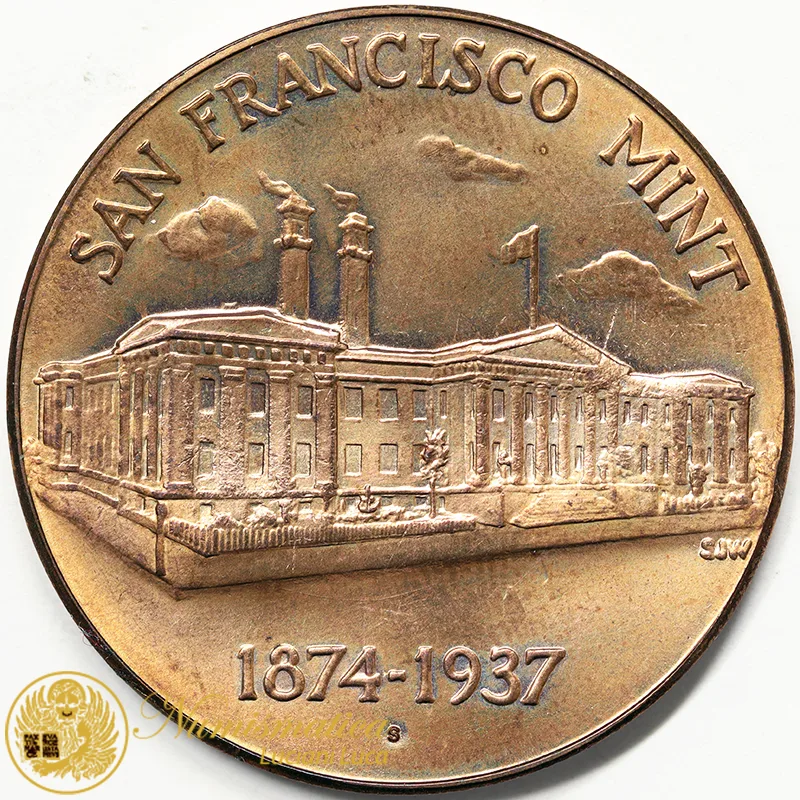 Medaglia Stati Uniti San Francisco Mint 1937 #4367