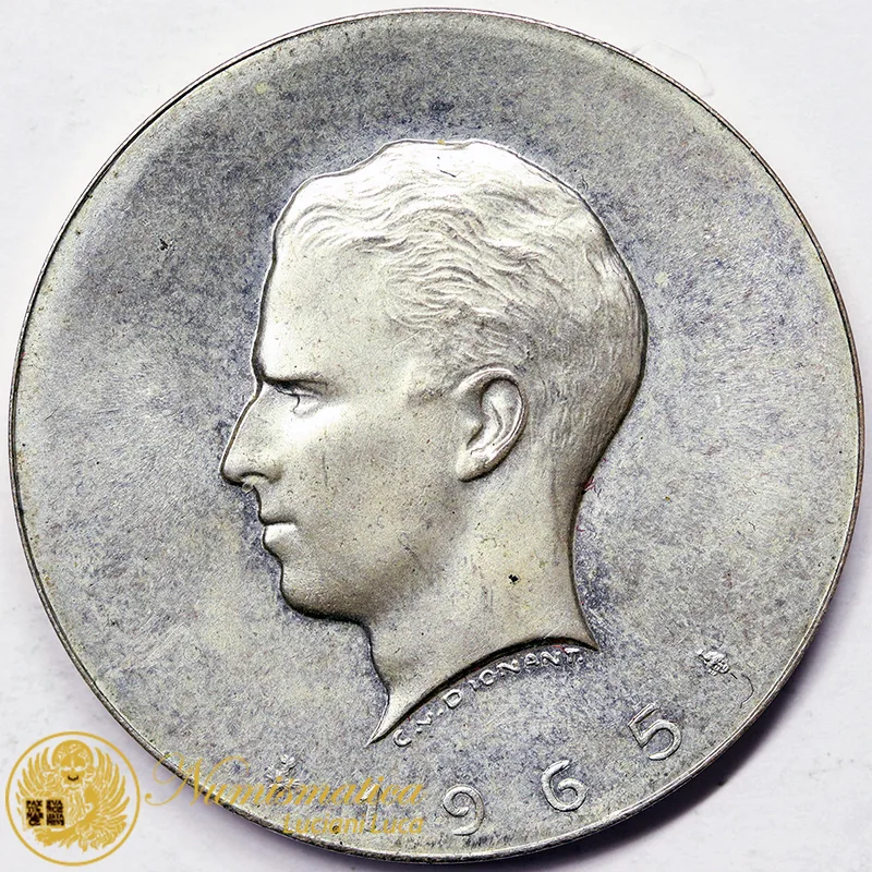BELGIO Medaglia per il millennio della zecca di Bruxelles 1965 Argento 10,00 gr #4790