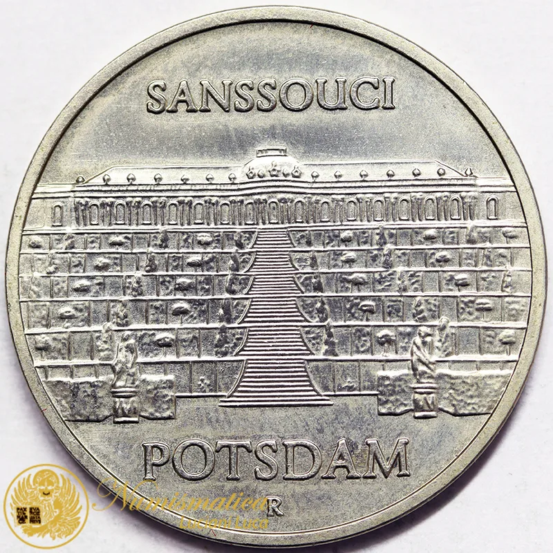 GERMANIA 5 Marchi 1986 A Berlino Palazzo Sanssouci di Potsdam Nichel #902
