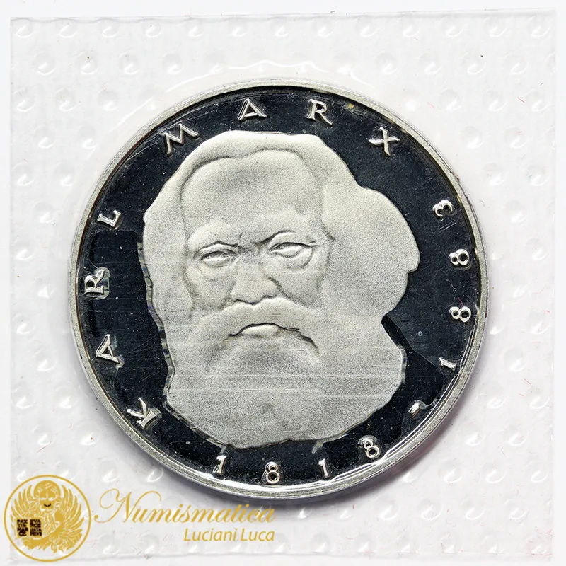 GERMANIA 5 Marchi 1983 J 100° anniversario della morte di Karl Marx Nichel FDC #4358