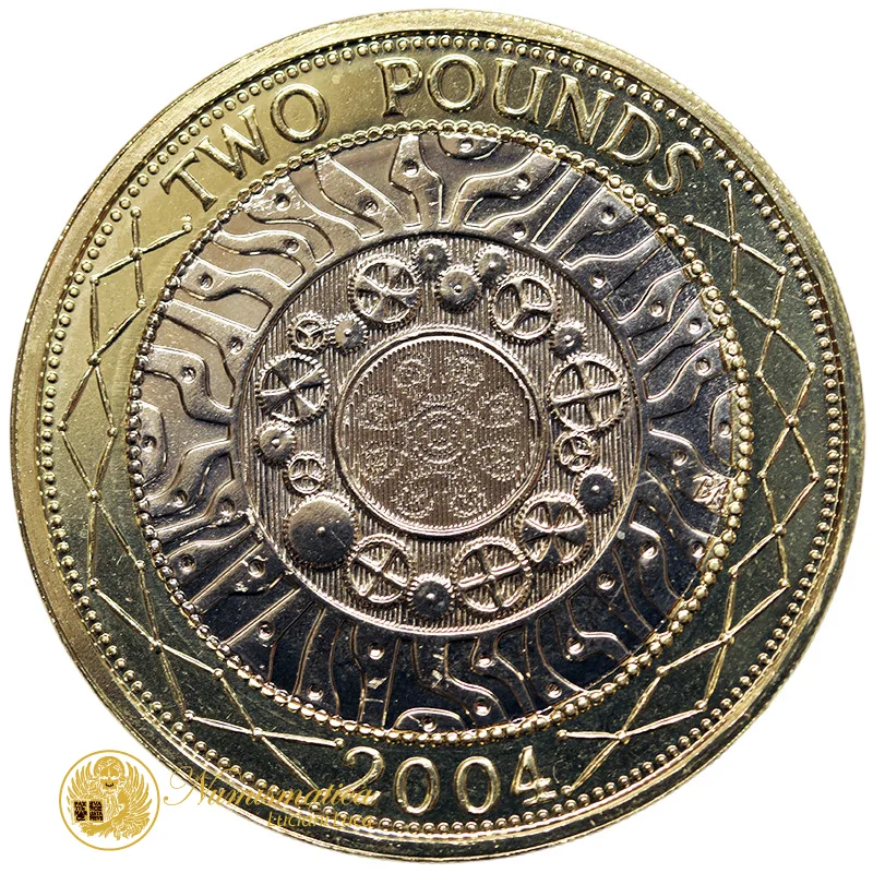 GRAN BRETAGNA 2 Pounds 2004 Tecnologia FDC BU #1226