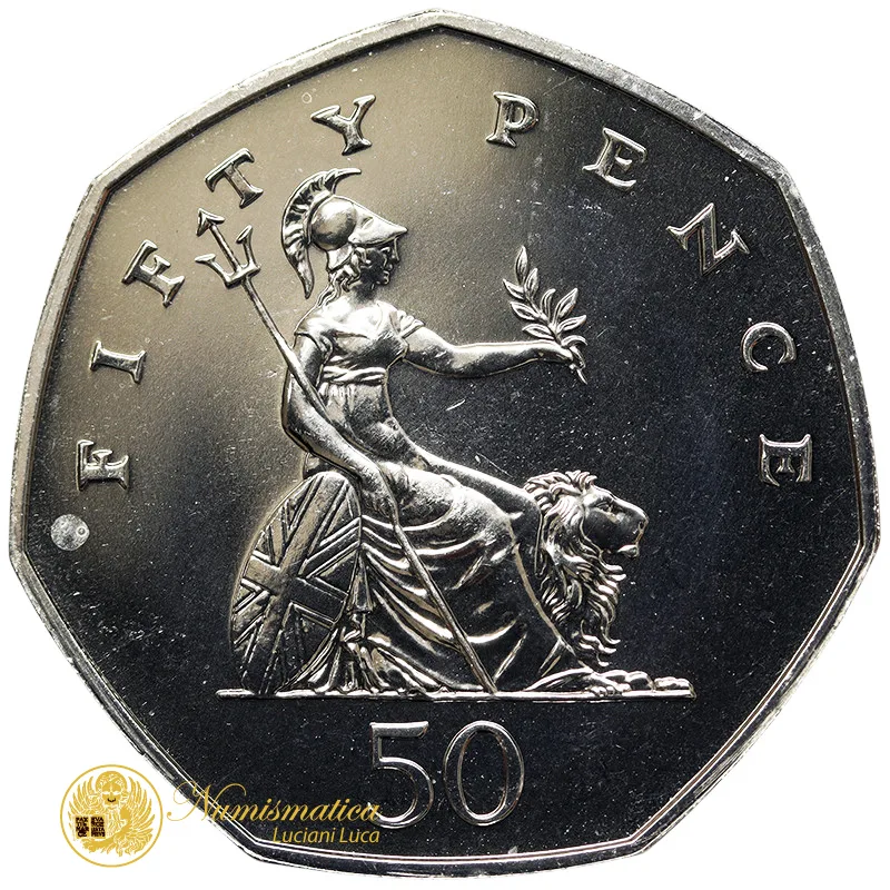GRAN BRETAGNA 50 Pence 2003 FDC BU #4322