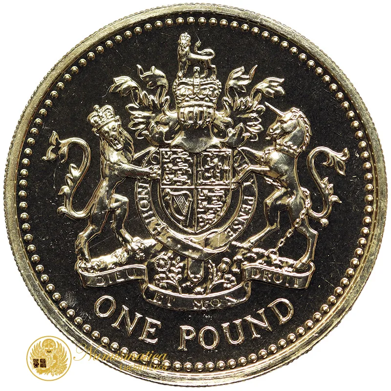 GRAN BRETAGNA 1 Pound 2003 Royal Arms FDC BU #6462