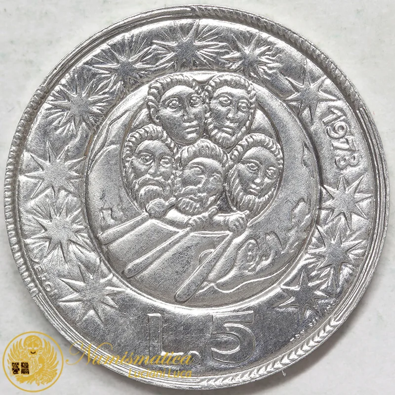 SAN MARINO 5 LIRE 1973 Fdc §292