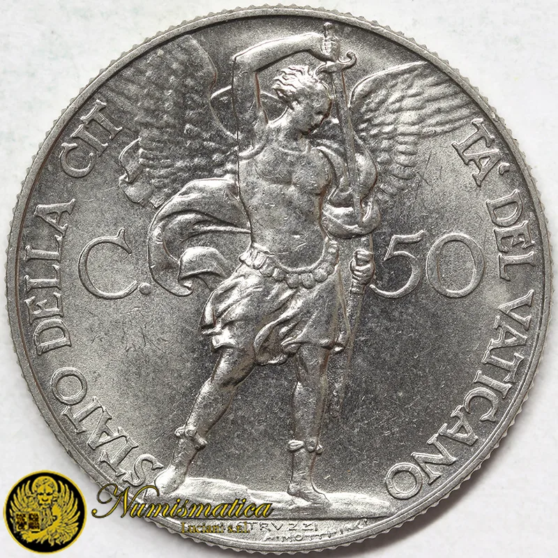 VATICANO 50 CENTESIMI 1939 PIO XII Fdc §533
