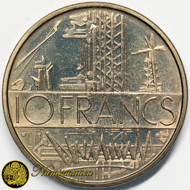 Francia 10 Franchi 1974 Fdc Unc §560