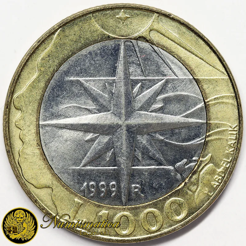 SAN MARINO 1000 Lire 1999 Fdc Unc §776