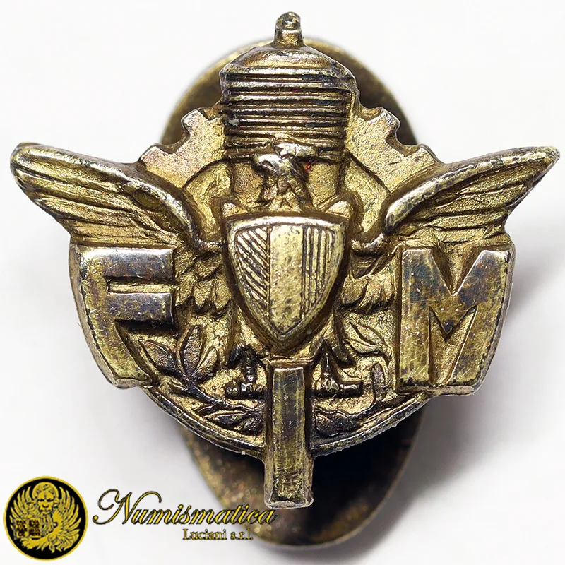 Distintivo FIM Federazione Internazionale Motociclismo Bertoni 17×15 mm #617