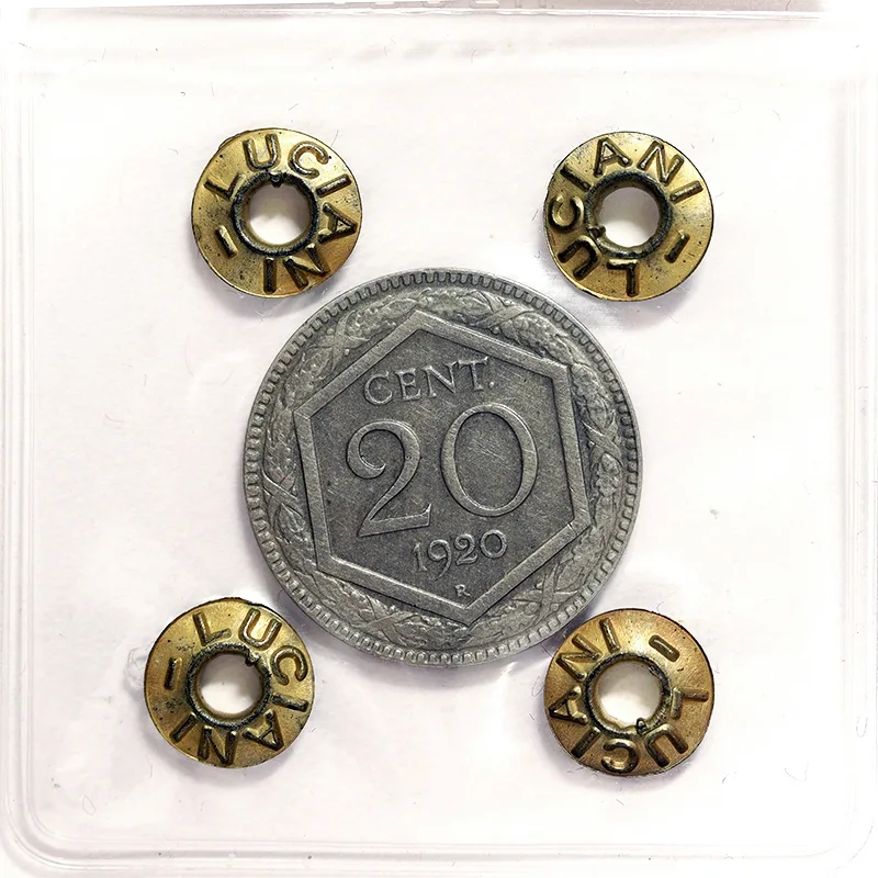 REGNO D’ITALIA 20 Centesimi 1920 Esagono Vittorio Emanuele III 1900-43 Nichel 3,90 g Spl+ Rara #P588