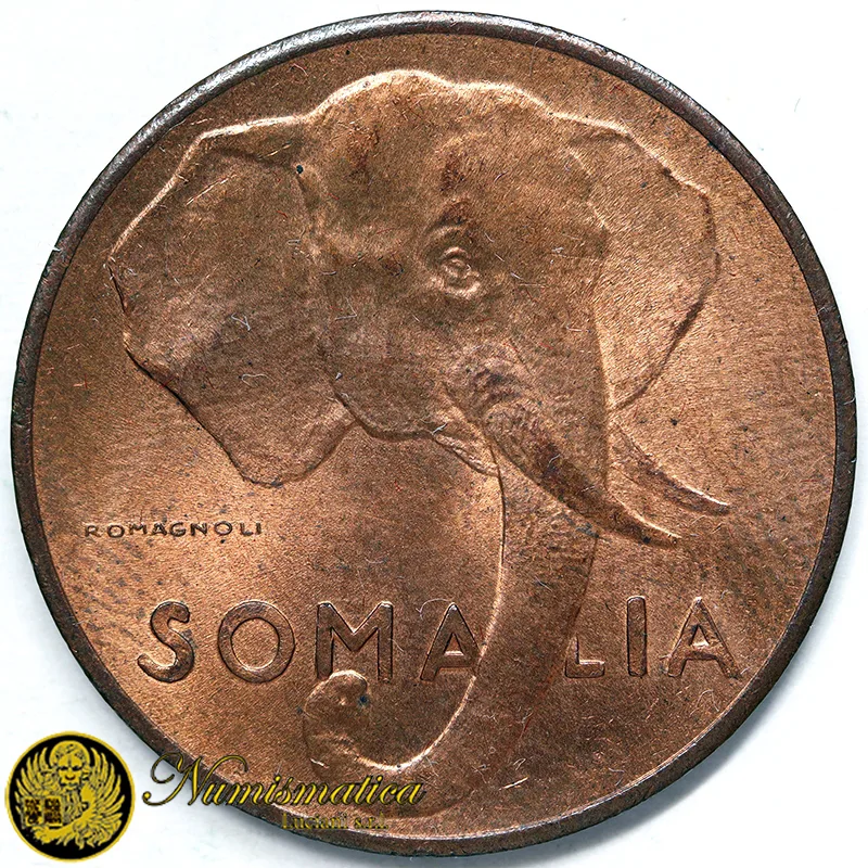 SOMALIA ITALIANA 1950-1960  5 Centesimi 1950 Fdc  Cu 5,86 g #3014